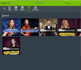 Codere games and slots