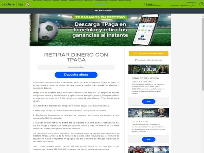 Algunos consejos de Codere para tus apuestas en línea