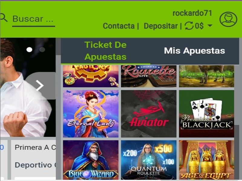 Juega a Aviator en el casino online Codere