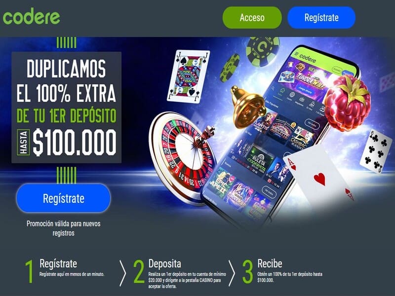 Casino online Codere y apuestas deportivas