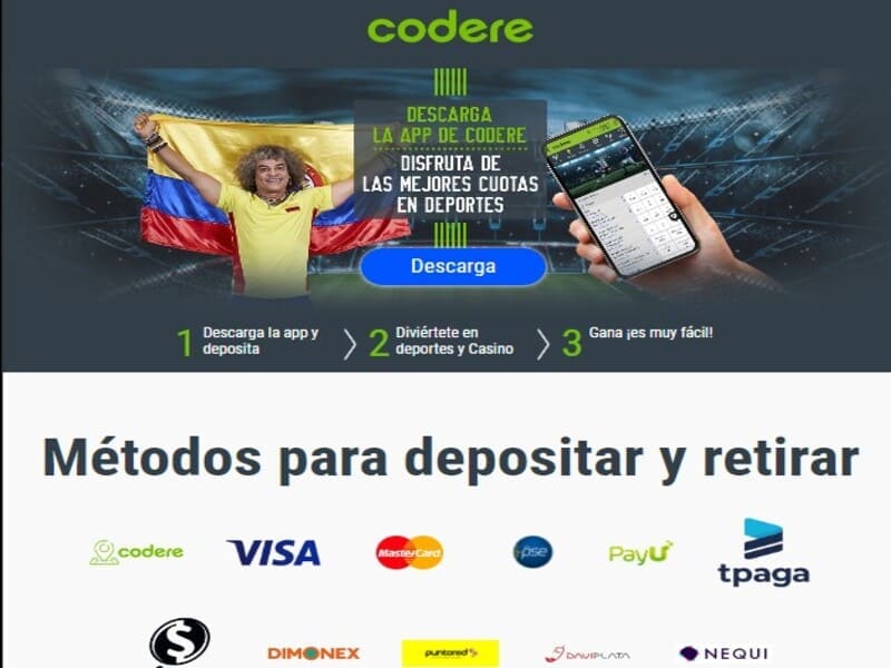 Descarga la aplicación Codere de apuestas y casino en línea